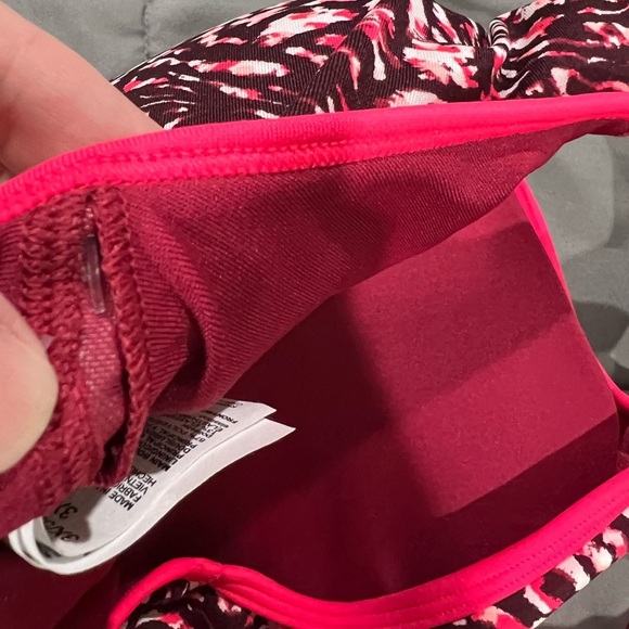 New NWT UA under armour Medium support compression sports bra pink black plus 3X - Picture 12 of 12